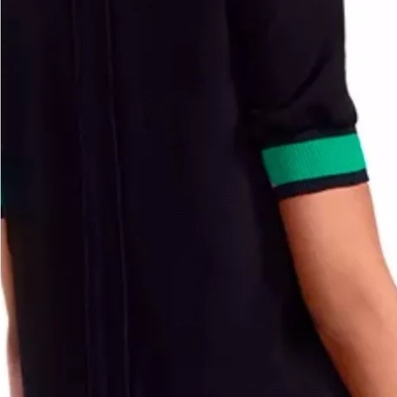 Maje Limajor Striped Ribbed Trim Top sz 1 usa s - Picture 7 of 9